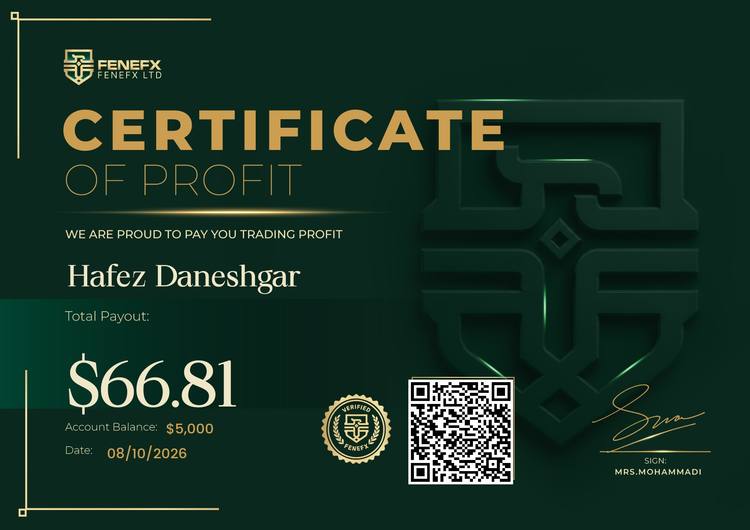 Payout Certificate — Hafez Daneshgar