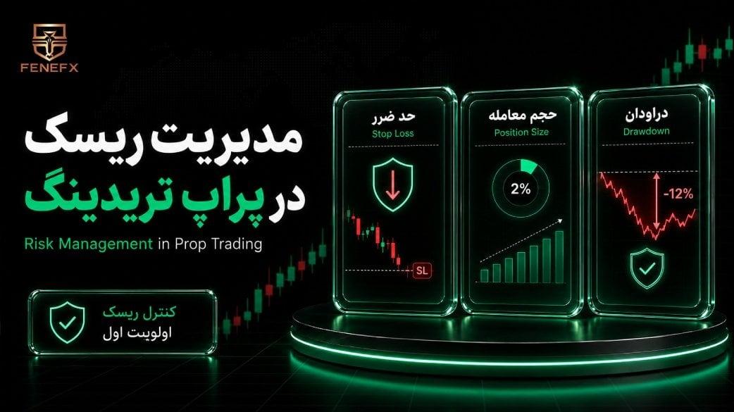 مدیریت ریسک در پراپ تریدینگ
