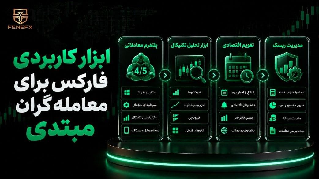 ابزار کاربردی فارکس برای معامله گران مبتدی