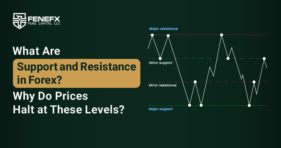 What Are Support and Resistance in Forex? Why Do Prices Stop at These Levels?