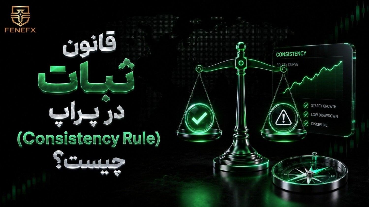 قانون ثبات در پراپ (Consistency Rule) چیست؟