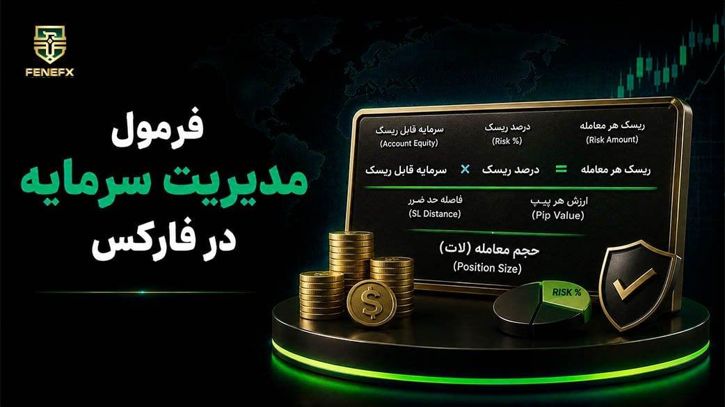 فرمول مدیریت سرمایه در فارکس؛ محاسبه حجم معامله با مثال واقعی